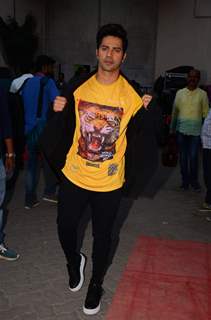 Varun Dhawan Snapped at Mehboob Studio