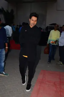 Varun Dhawan Snapped at Mehboob Studio