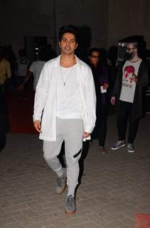 Varun Dhawan Snapped at Mehboob Studio