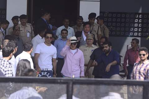 Jackie Chan Arrives in Mumbai