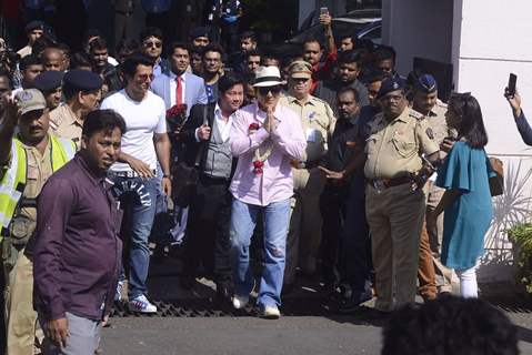 Jackie Chan Arrives in Mumbai