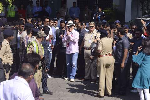 Jackie Chan Arrives in Mumbai