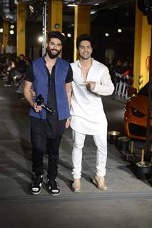 Varun Dhawan walks for Kunal Rawal at Lakme Fashion Week 2017 Day 1