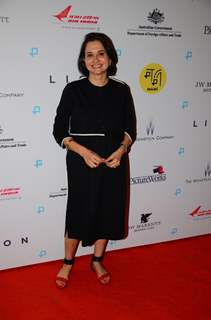 Anupama Chopra attends premiere of 'Lion'