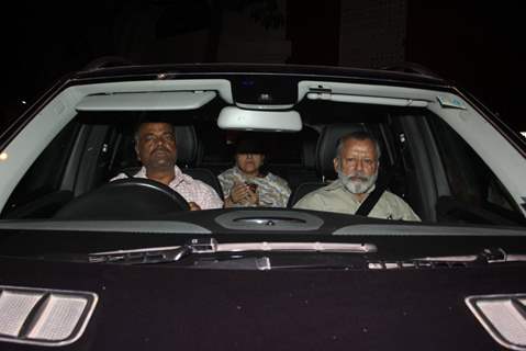 Pankaj Kapoor and Supriya Pathak snapped in Bandra