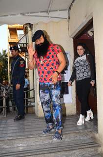 MSG Gurmeet Ram Rahim Singh Insan snapped at PVR