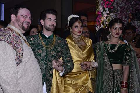 Neil Nitin Mukesh's Wedding Reception!