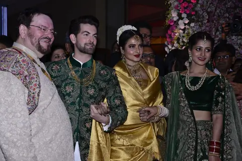 Neil Nitin Mukesh's Wedding Reception!