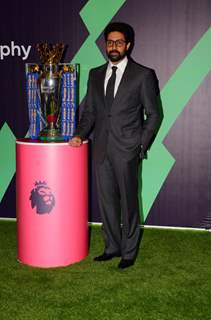 Abhishek Bachchan at Press Meet of Soccer Match