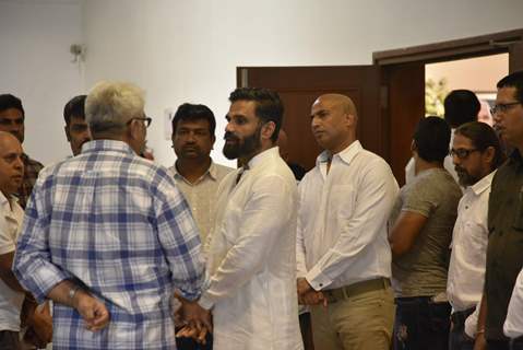 Prayer Meet of Suniel Shetty's Father Veerapa Shetty