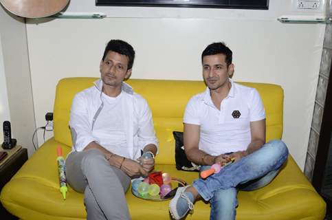 Meet Brothers Celebrate Holi in their Studio!