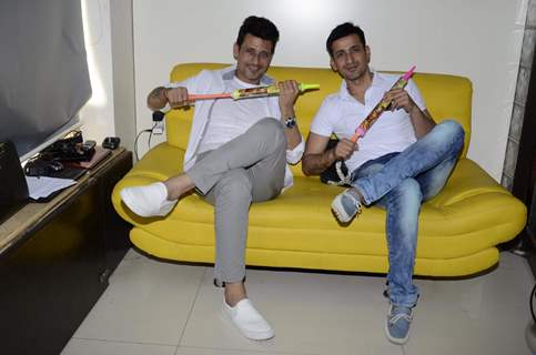 Meet Brothers Celebrate Holi in their Studio!