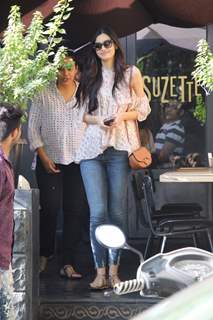 Diana Penty Snapped at Suzzette