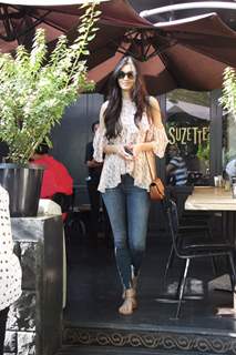 Diana Penty Snapped at Suzzette