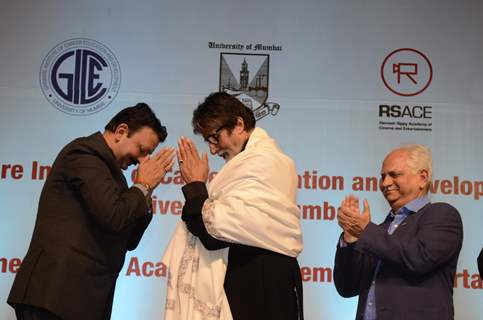 Amitabh Bachchan Launches 'Film & Entertainment' Courses