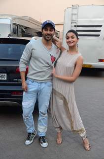 Alia Bhatt & Varun Dhawan Snapped at Mehboob Studio