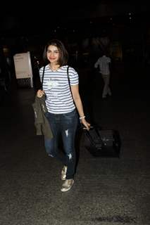 Prachi Desai Snapped at Airport