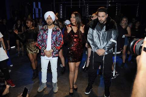 Sonakshi Sinha & Diljit Dosanjh Snapped at Music Video Shoot