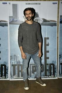 Kartik Aaryan at Special Screening of 'Trapped'