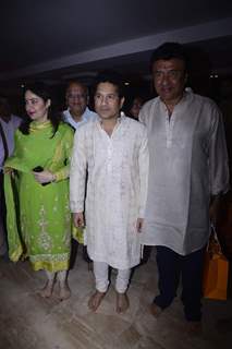 Sachin Tendulkar and other celebs at Anu Malik's 'Mata Ki Chowki'