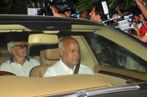 Aishwarya Rai Bachchan at her father's funeral