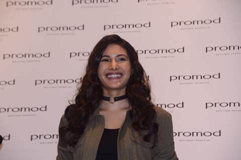 Actress Amyra Dastur at 'Promod' Event