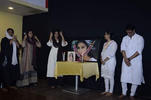 Press Meet on the first death anniversary of Pratysha Banerjee