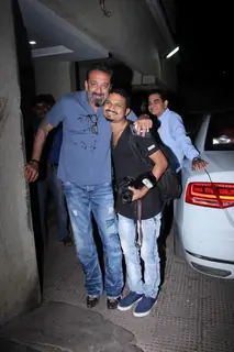 Sanjay Dutt at Rumi Jaffery's Bash!