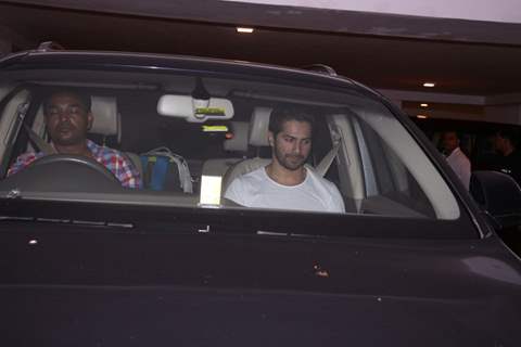 Varun Dhawan, Shraddha Kapoor and Aditya Roy snapped at Karan Johar's house!