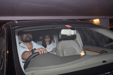 Varun Dhawan, Shraddha Kapoor and Aditya Roy snapped at Karan Johar's house!