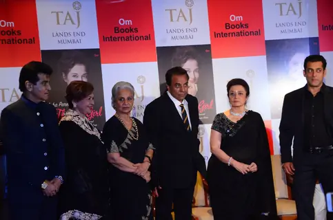 Salman Khan at Khalid Mohamed's book launch on Asha Parikh!