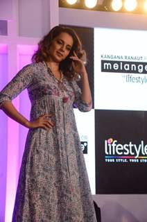 Kangana Ranaut launches new collection of Melange by Lifestyle