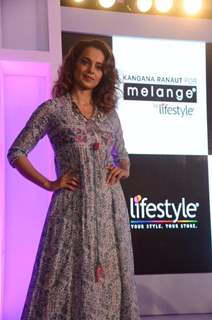 Kangana Ranaut launches new collection of Melange by Lifestyle