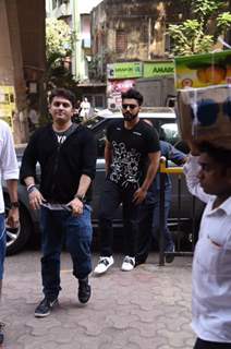 Arjun Kapoor and Shraddha Kapoor snapped at lower parel