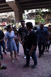 Arjun Kapoor and Shraddha Kapoor snapped at lower parel