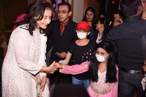 Manisha Koirala and Priya Dutt at 'My Hair for Cancer'