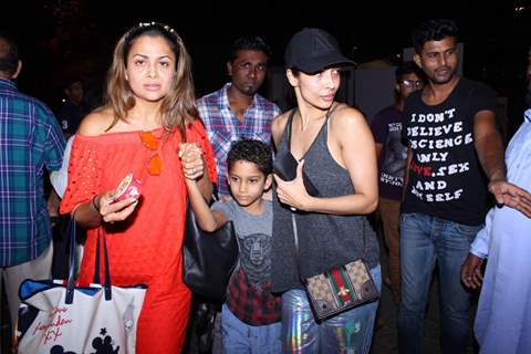 Malaika Arora Khan and Amrita Arora snapped!