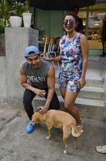 Gurmeet Choudhary - Debina Bonnerjee Snapped