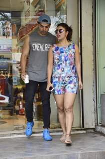 Gurmeet Choudhary - Debina Bonnerjee Snapped