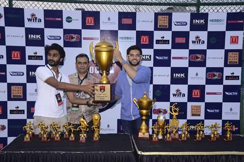 Aditya Thackeray at Super Soccer Tournament