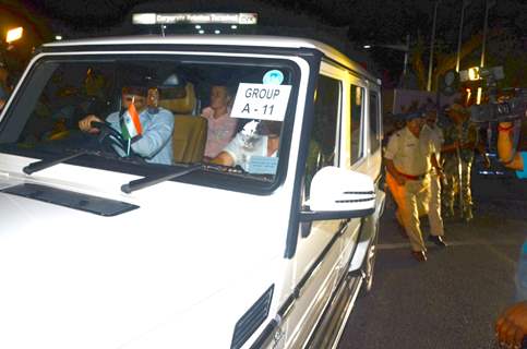 Justin Bieber Arrives in Mumbai for his Purpose Tour