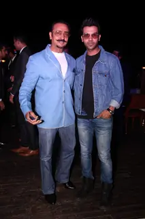Rajkummar Rao and Gulshan Grover attend Behen Hogi Teri film's bash