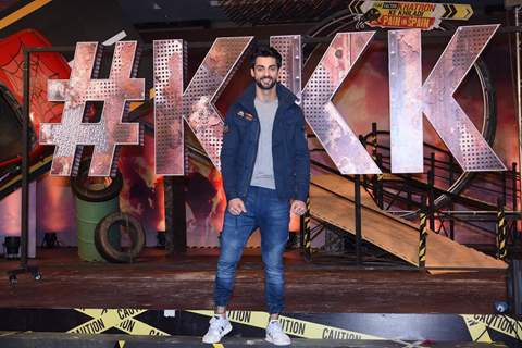 Karan Wahi at the launch of Khatron Ke Khiladi: Pain in Spain