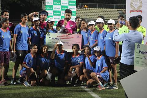 Ranbir Kapoor, Abhishek Bachchan, Raj Kundra and Dino Morea snapped playing Soccer