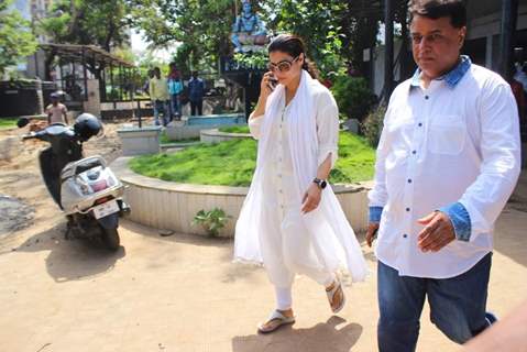 Reema Lagoo Funeral Pictures