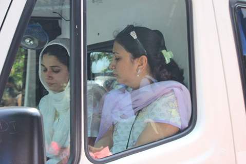 Reema Lagoo Funeral Pictures