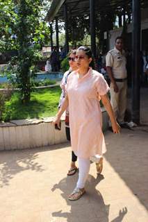 Reema Lagoo Funeral Pictures