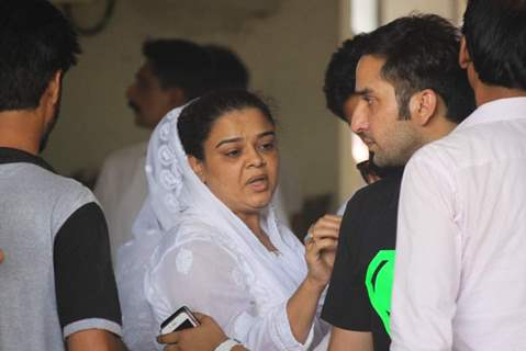 Reema Lagoo Funeral Pictures