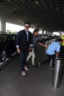 Aamir-Anil-Katrina snapped at the Airport