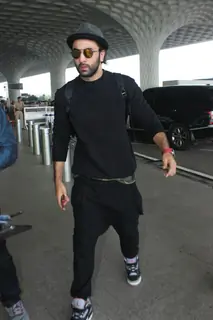 Ranbir Kapoor's stylish look with hat